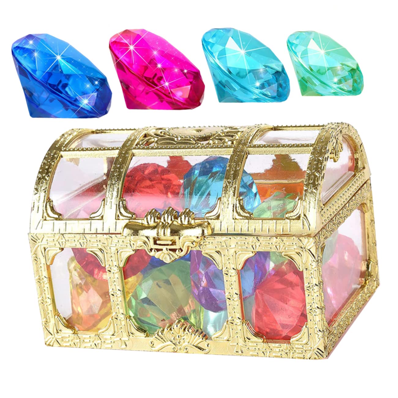 Amazon | PHENOFICE 20個 宝石 プール おもちゃ 幼児 プール