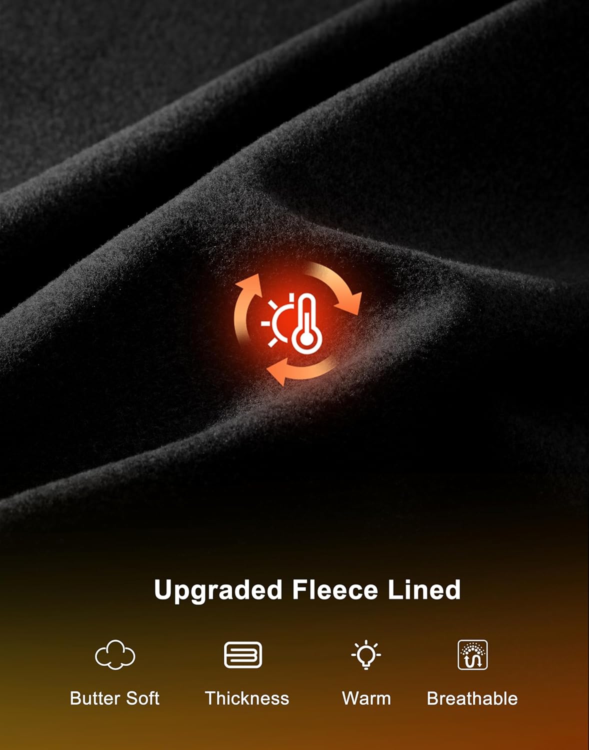 G Gradual Women's Fleece Lined Winter Leggings High Waisted Water Resistant Thermal Hiking Ski Pants for Women with Pockets - Image 5