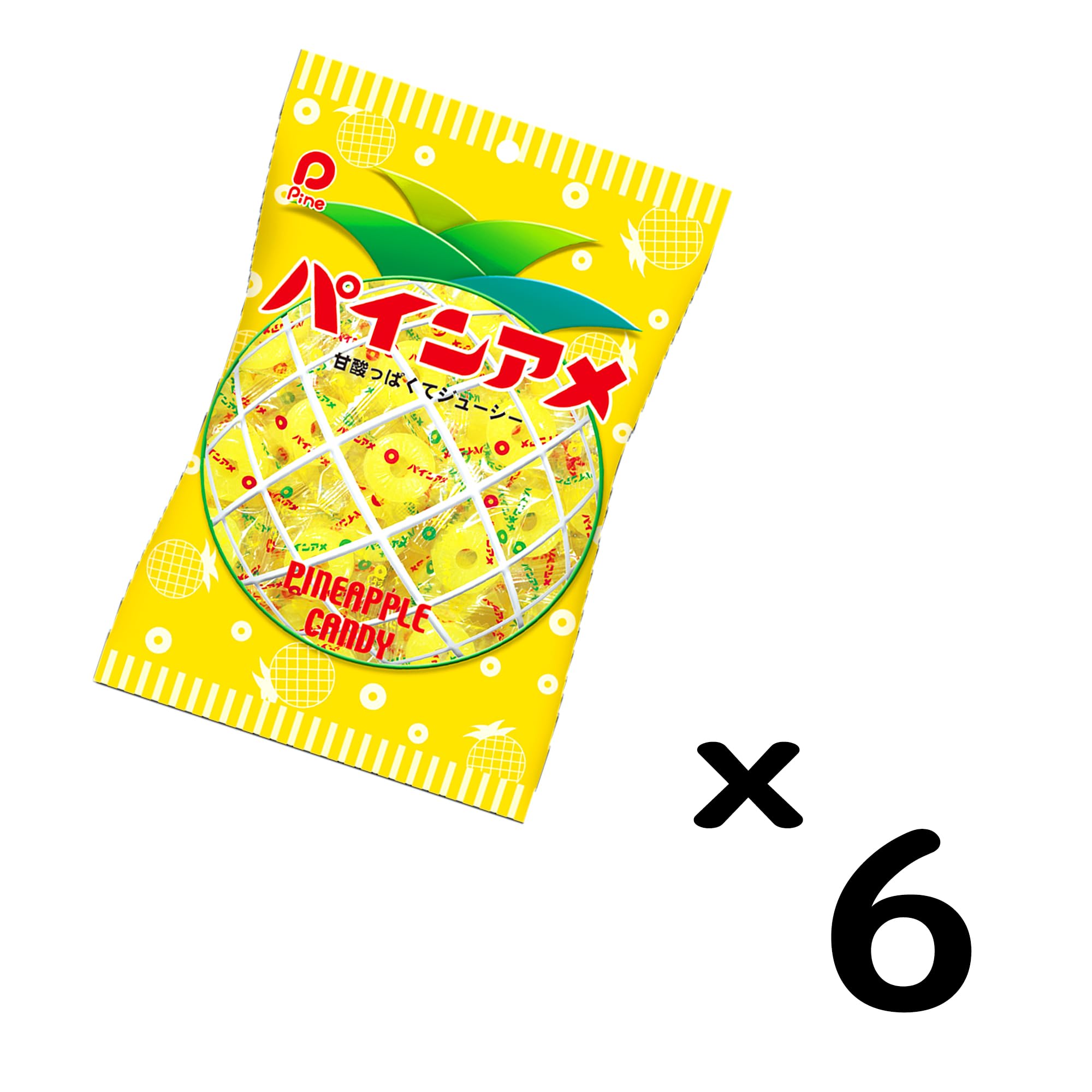 Amazon.co.jp: パイン パインアメ 110g×6袋 : 食品・飲料・お酒
