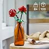 LEGO Rosas - Juguete de construcción para niños, niñas y niños, mayores de 8 años - Rosas artificiales, falsas para decoración del hogar y exhibición - Idea de regalo para amantes de plantas y flores - 40460 3