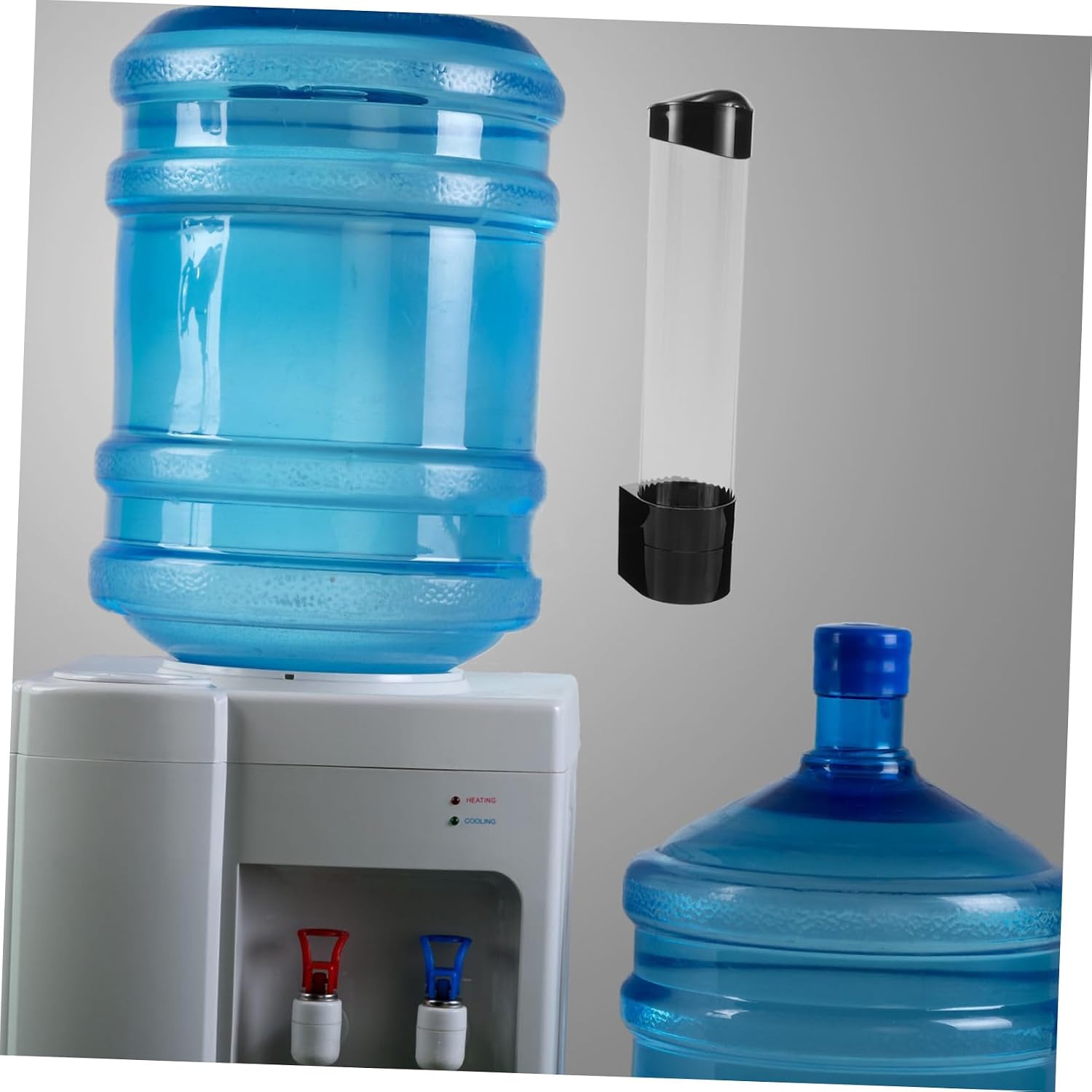 PRETYZOOM Wall Mounted Cup Dispenser for Automatic Retrieval Efficient Paper Cup Holder for Water Coolers for Office Kitchen School and Hospital Use