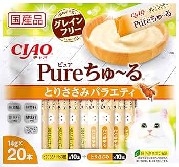 CIAO ちゅ〜る おやつ とりささみバラエティー50本入り×8 計400食 Amazon.co.jp: チャオ (CIAO) exちゅ~る ささみバラエティ 50本