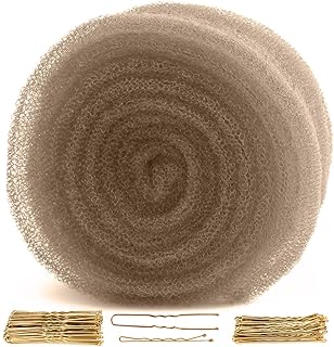 Hair Sponge for Updos,Volume Bumps Insert,Tan Brown Hair Filler&Padding for Updo