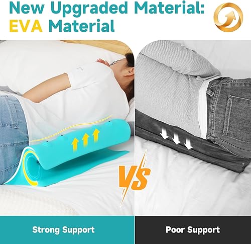 Miniatura 2 de Almohada de cuña para aliviar la presión de las úlceras por decúbito, almohadas de masaje de posicionamiento corporal para aliviar el dolor de