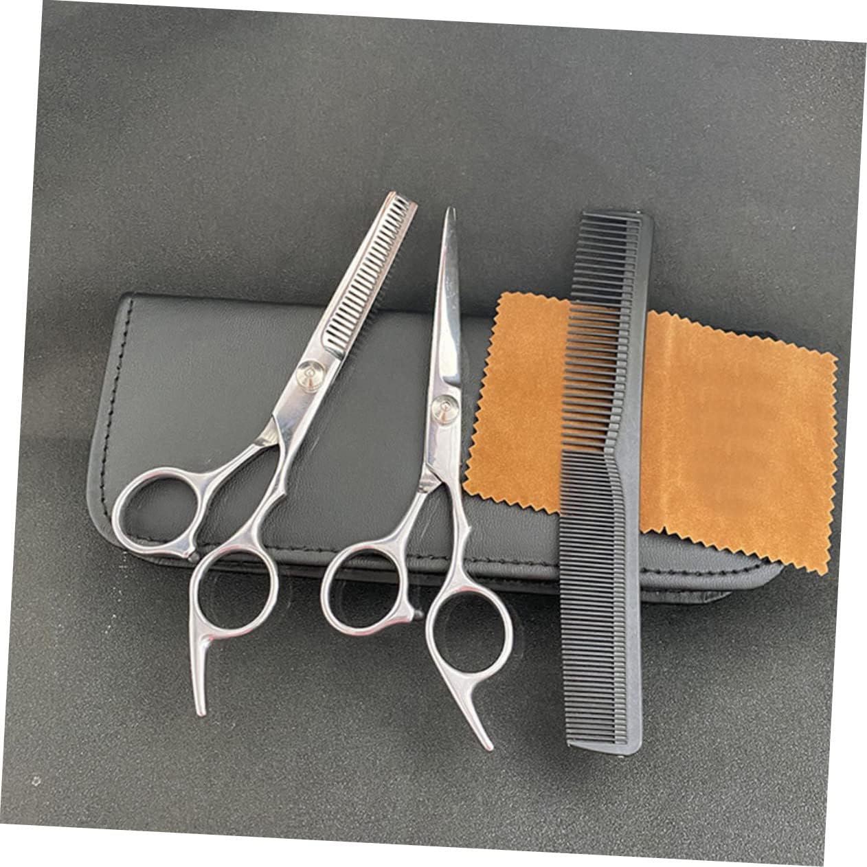 Hairdressing Scissors Kit Stainless Steel 6 Inch for Barber Salon image 3