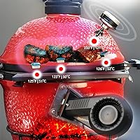 Vista 7 de ProTemp S1 Patented Smart Grill Gauge Thermometer Hub Wi-Fi and Bluetooth for Weber Big Green Egg Grills Smoker Offset Upgrade Replacement