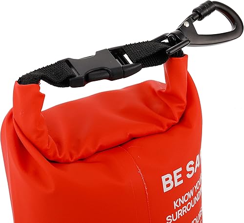 Miniatura 3 de Breakwater Supply Kit de primeros auxilios impermeable, bolsa seca precargada con suministros de preparación de supervivencia de emergencia para
