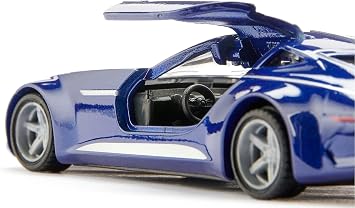 Siku 2366 Vision Mercedes-Maybach 6, 1:50, Metal/Plastic, Dark Blue, Toy Car for Children, Double Doors for Opening