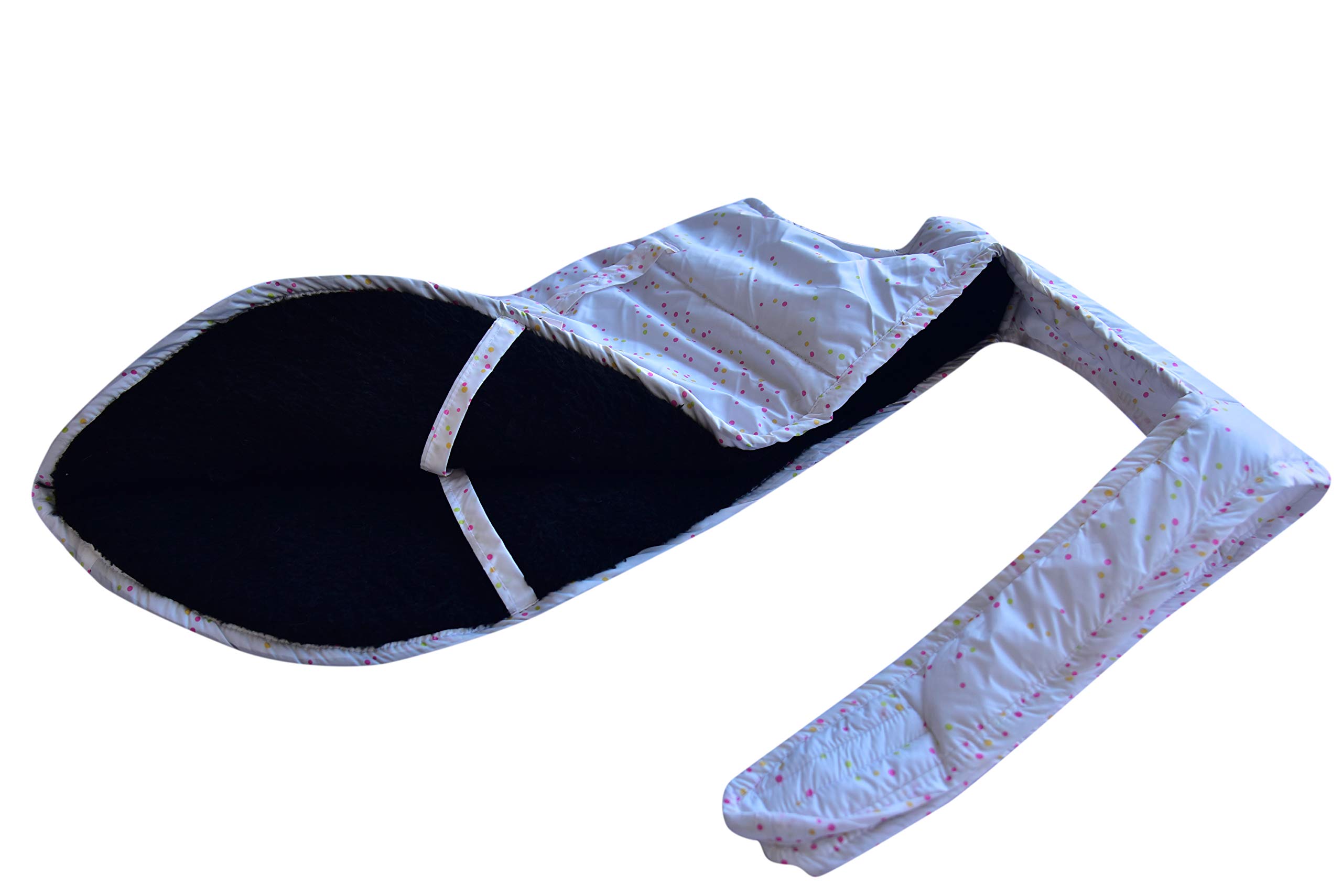 Best Dogista Winter Dog Coat Jacket with Heavy Fur Ultra Warm Wind & Water Proof in Polka dot Cloth Color May Vary 20 inch Medium (B08LP9S5CW) Amazon Price History, Amazon Price Tracker