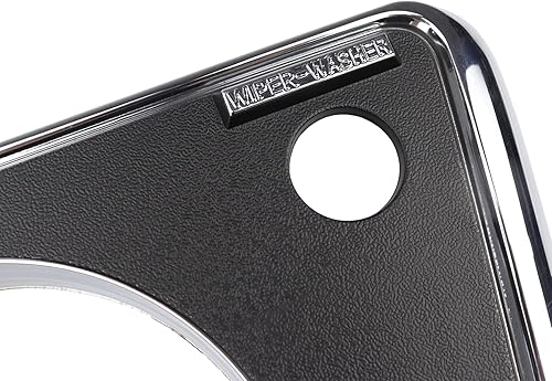 Miniatura 8 de Cubierta de bisel para salpicadero, 7 agujeros, compatible con Chevy C10 de 1967, 1968, 1969, 1970, 1971, 1972, Chevy C10