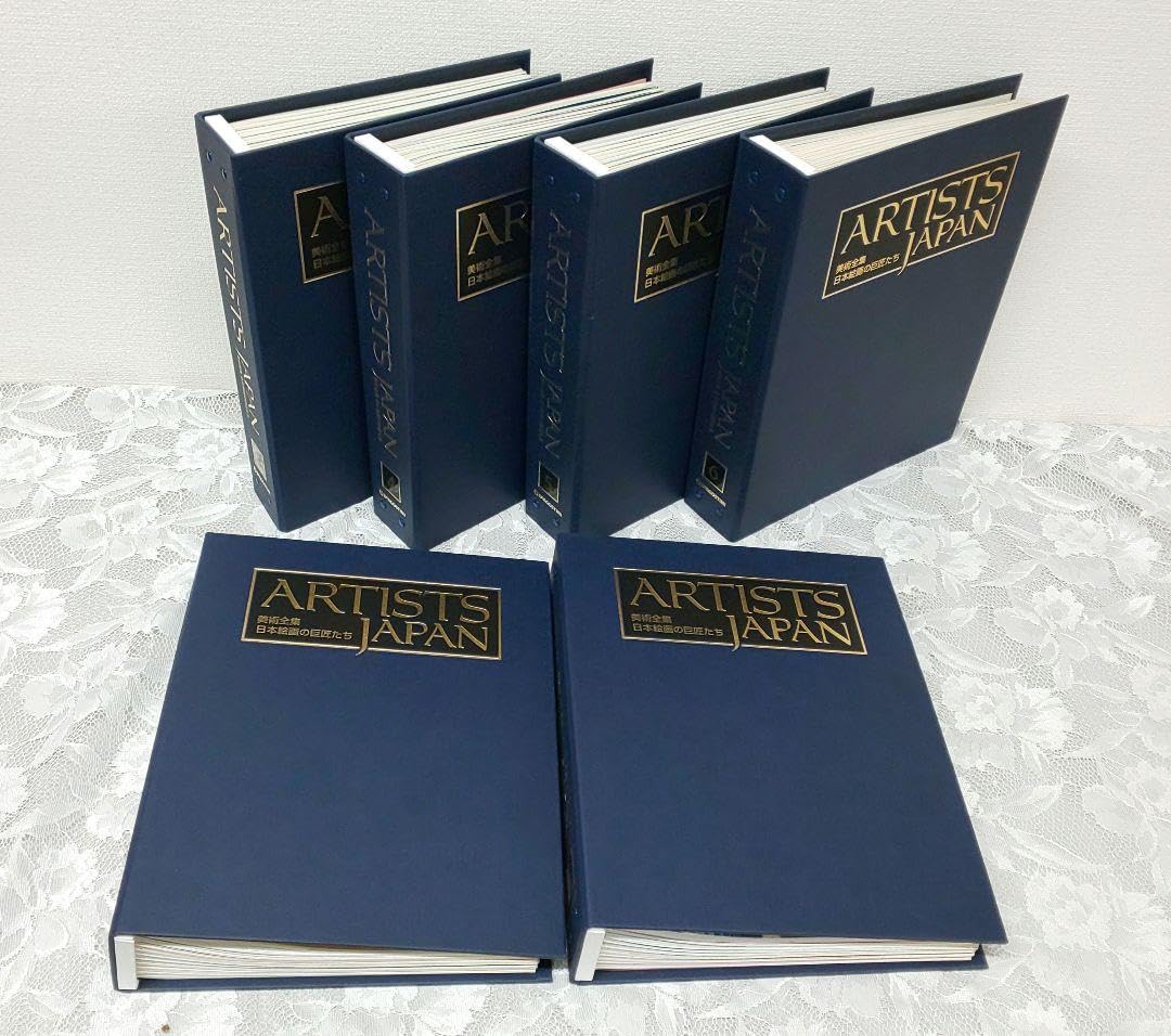 Amazon.co.jp: ディアゴスティーニ 美術全集 日本絵画の巨匠たち 1~6  