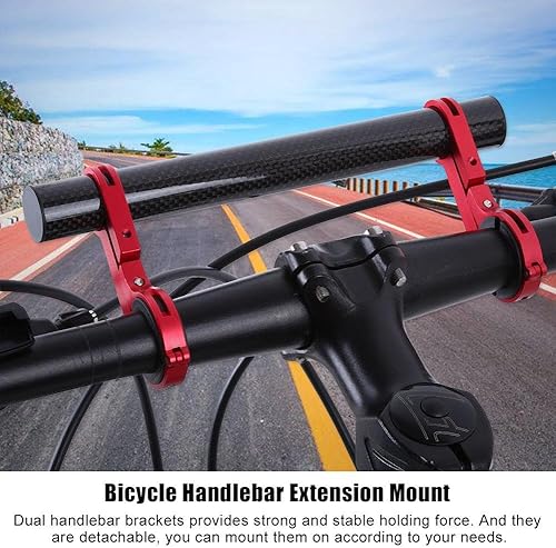 Miniatura 5 de Extensor de manillar de bicicleta Soporte de extensión de bicicleta Soporte de montaje de extensión de bicicleta 25.4mm31.0.315 in Soporte de