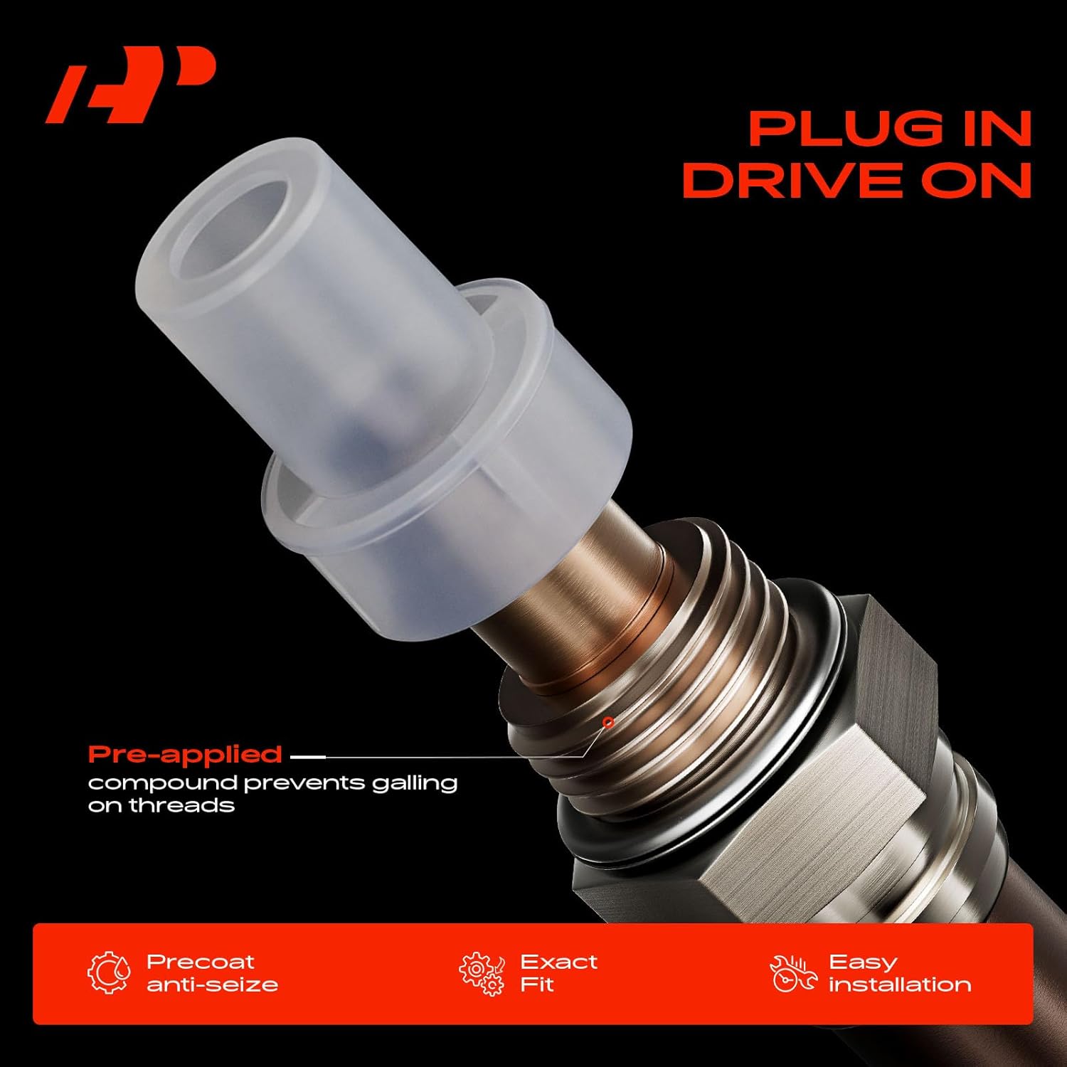 A-Premium O2 Oxygen Sensor Compatible with Ford, Lincoln, Mazda Models - Mustang, Edge, Escape, Explorer, F150, Flex, Fusion, Taurus, CX-9, Tribute, Mariner, Milan - Replace# BL3Z9G472A