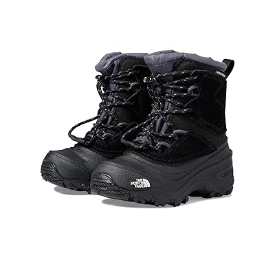 The North Face Kids Alpenglow V Waterproof (Toddler/Little Kid/Big Kid) Kids Shoes TNF Black/Vanadis Grey