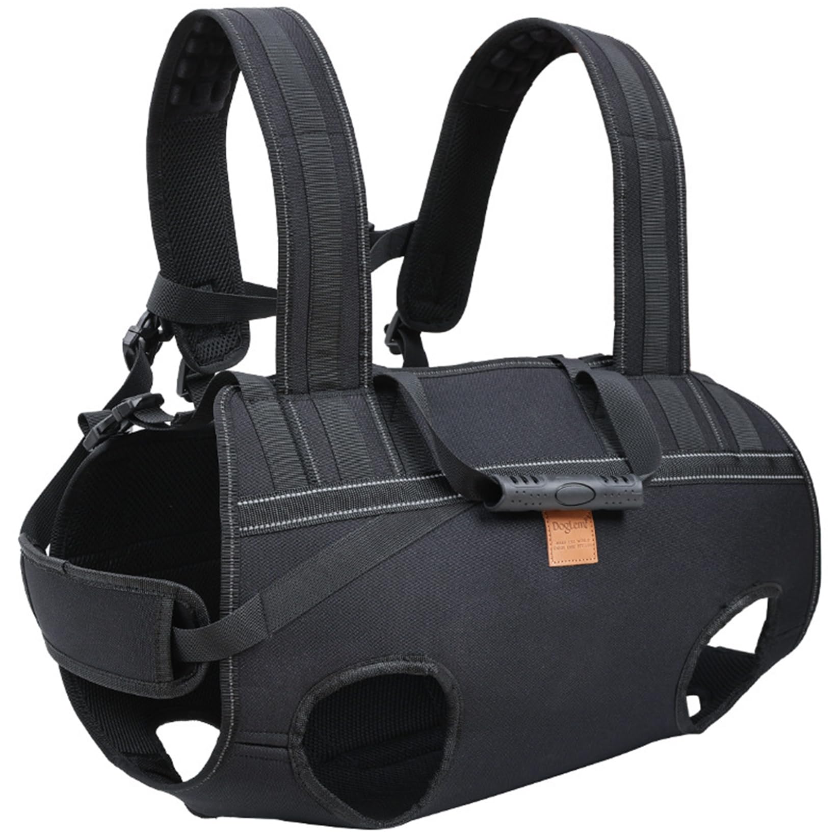 Arnés de elevación para perros grandes con asa resistente para soporte de cuerpo completo