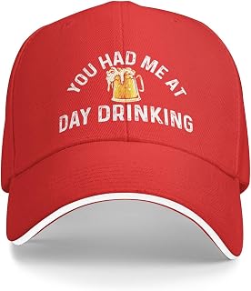 ACEPrints Me conquistaste con la Frase Día de Beber en la Gorra de béisbol para Hombre.