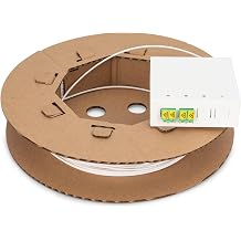 DIGITUS FTTX installation kit - 70 m - LC-APC duplex coupler - 4 fibres - FTTH box pre-assembled - open cable end - surface mounting - FTTH socket - white