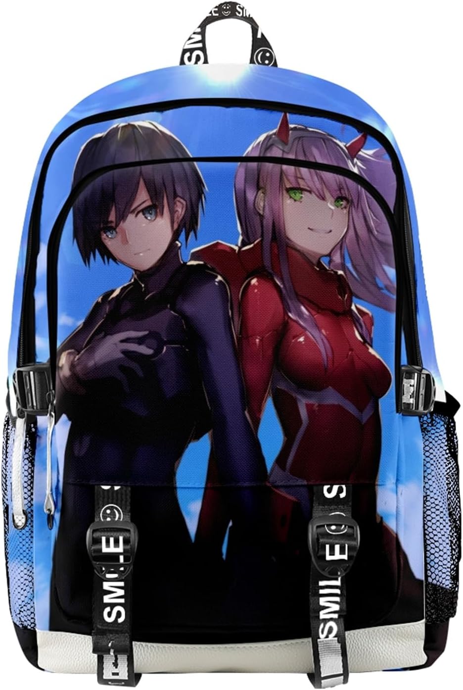 Anime Darling in the FranXX Backpack Zero Two Daypack Laptop Bag Schoolbag School Bag 12