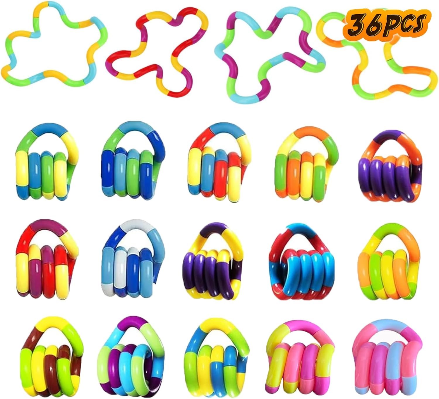 36PCS Random Multicolored Quiet Fidgets Toys for Kenya Ubuy - Main Image