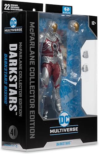 Miniatura 9 de McFarlane Toys - DC Multiverse Darkstars (Darkstars Rising) Figura de acción de 7 pulgadas McFarlane Edición Coleccionista #41