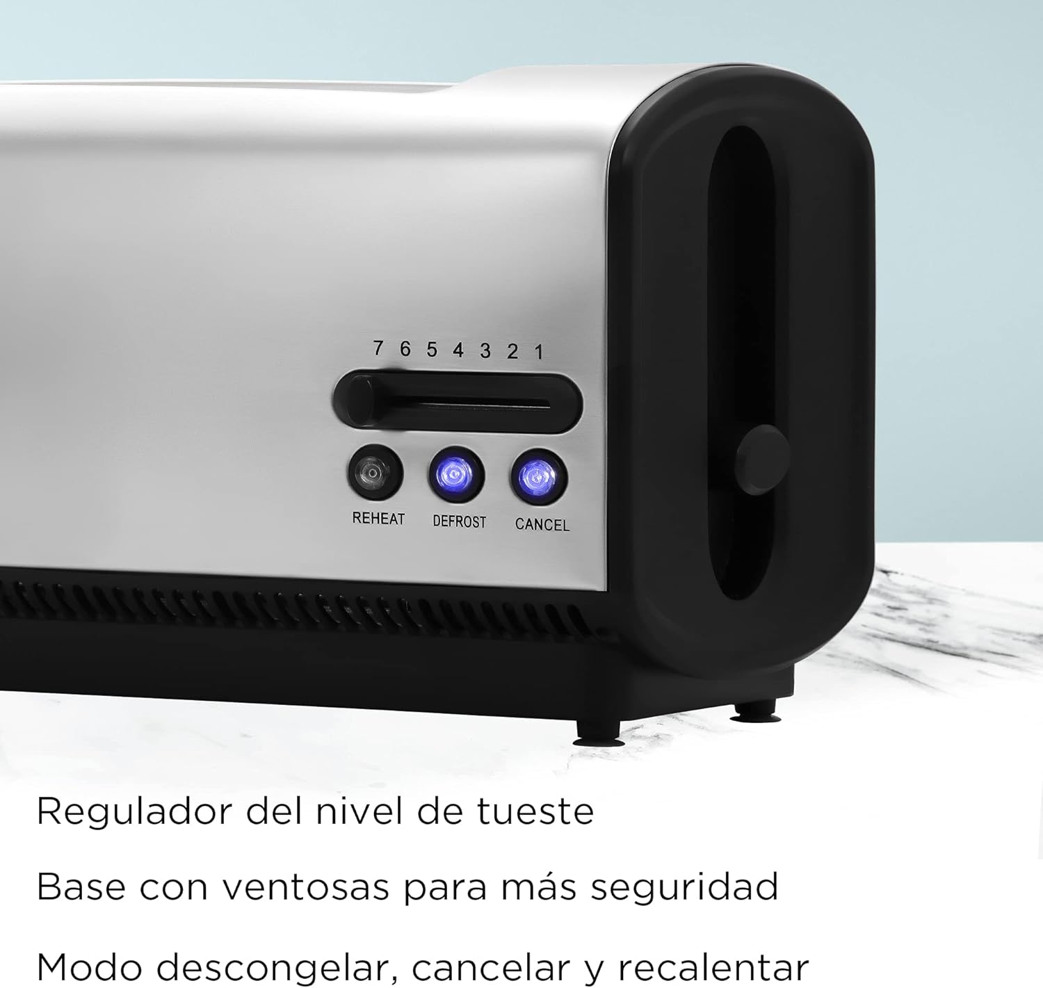 SOGO Deluxe Toaster SS-5390 control panel