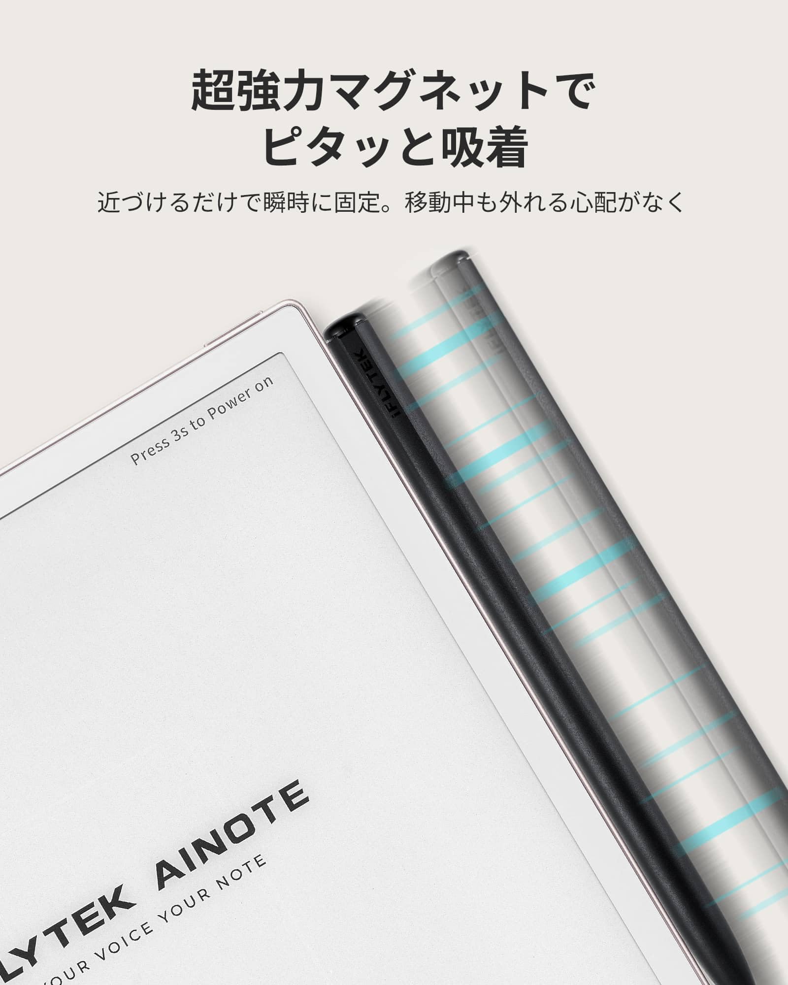 AINOTE 2 Stylus Pen, 4096 Druckstufen, Stift und Radiergummi in einem, Schreibtablet-Stift für Notizen, Skizzieren, Arbeiten und Meeting, kein Aufladen oder Bluetooth-Kopplung erforderlich