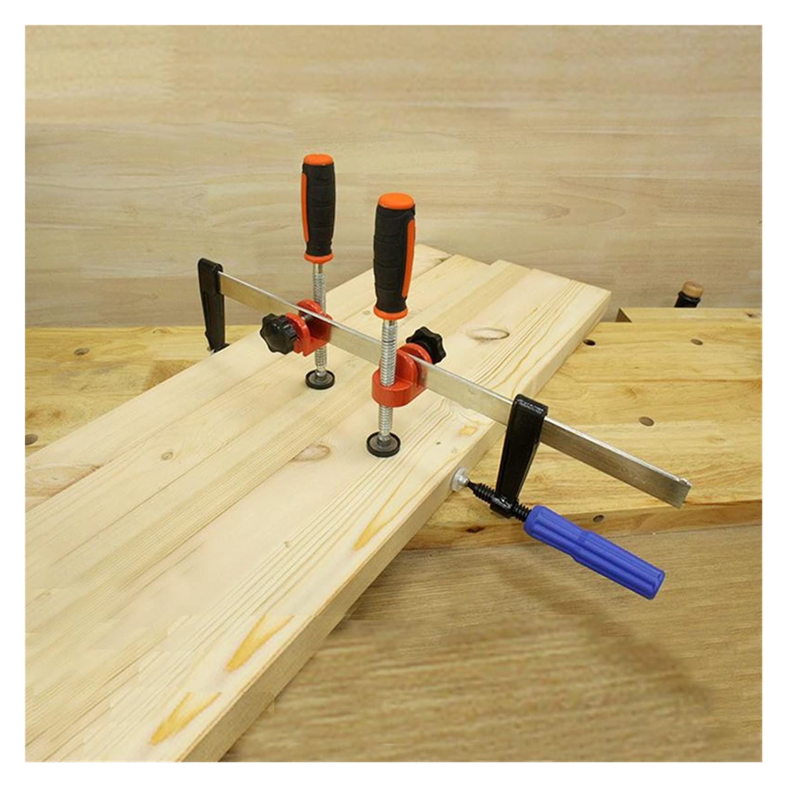 Morsetto per Bordi per Lavorazione del Legno Morsetto Morsetto rapido Espansione Utensile ausiliario Mandrino Vite Morsetti per Bordi Morsetto
