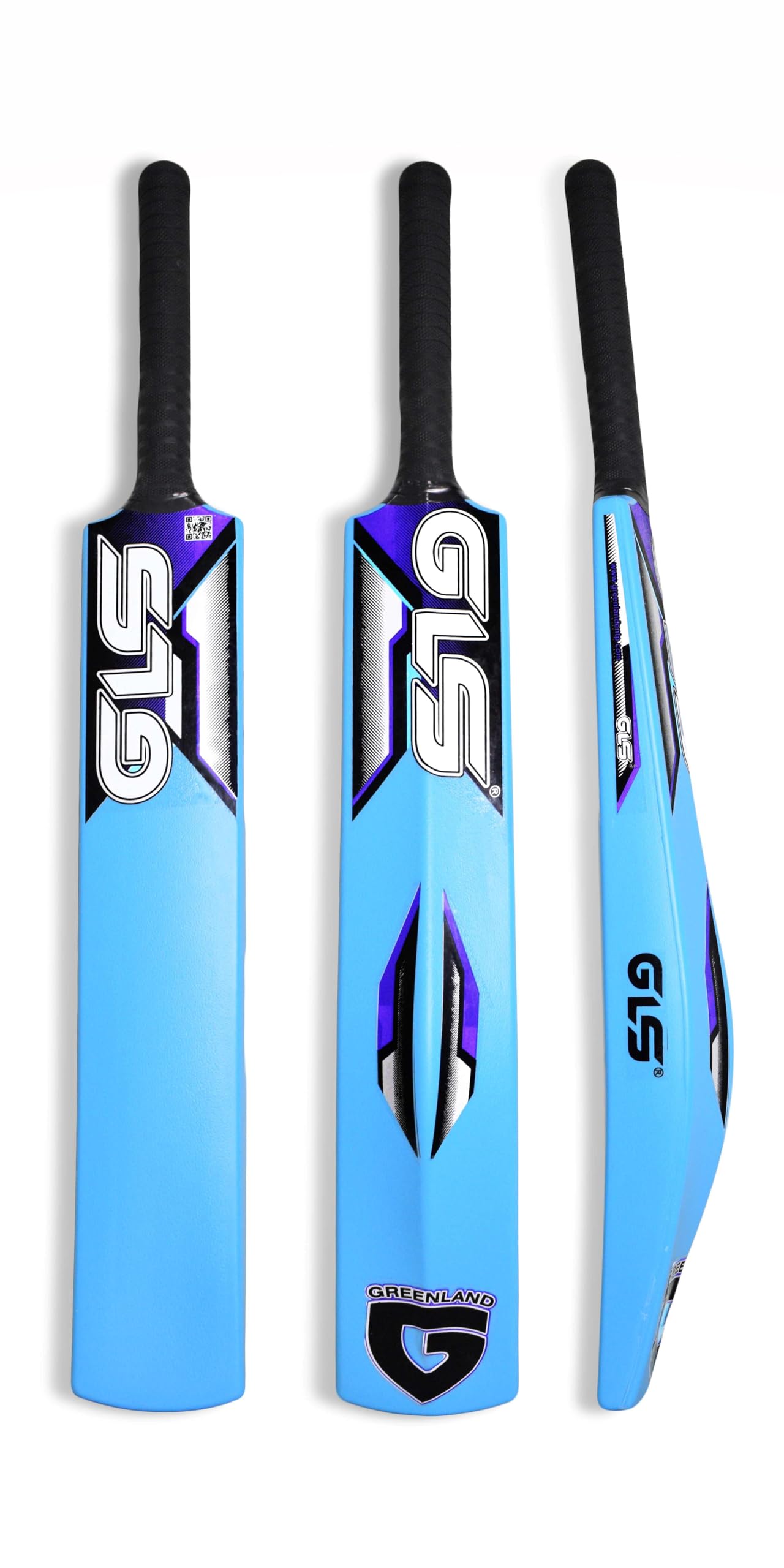GLS Speed Pro Double Blade Cricket Bat Size (34” X 4.5”inches) for Mens Heavy Plastic Cricket Bats with Grip Tournament Match Standard Full Size Tennis Ball Bat for Cricket - Light Blue (B0CJJSG9TW) Amazon Price History, Amazon Price Tracker