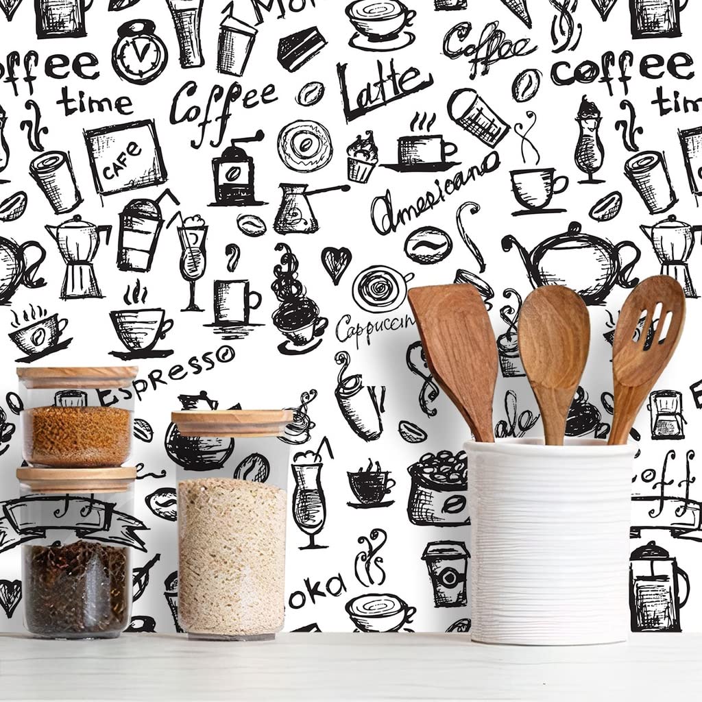 Autocolantes Decorativos Para Cozinha E Cafe Adesivo De Parede Para