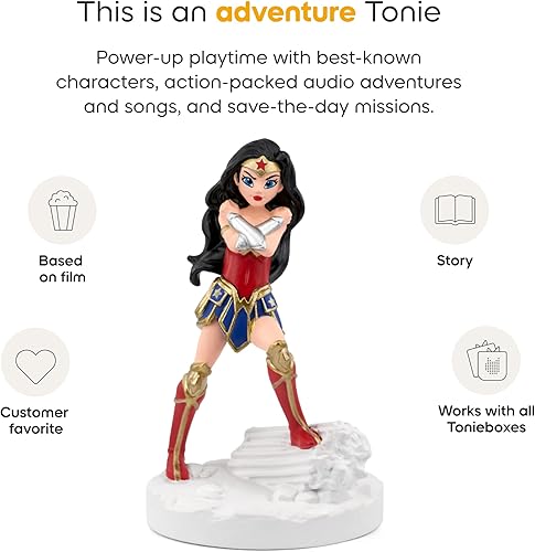 Miniatura 4 de Tonies Personaje de reproducción de audio de Wonder Woman de DC