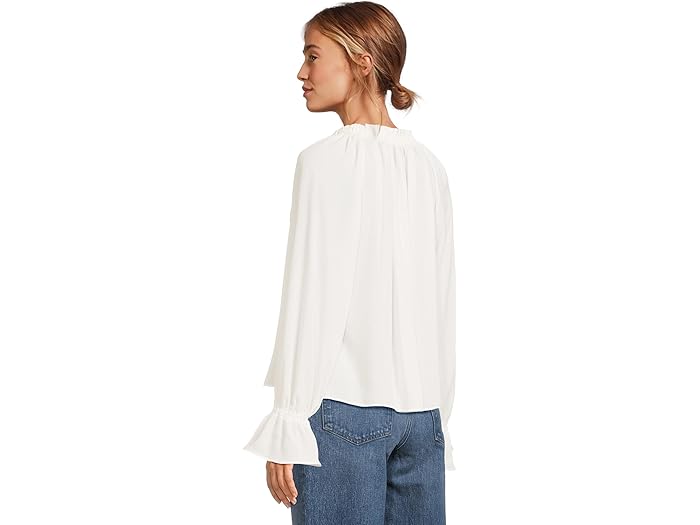 Nayla Boho Long Sleeve Tie Top - Image 4