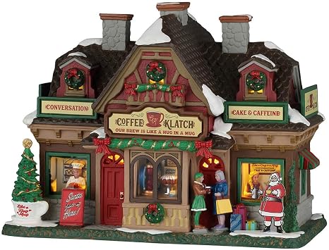 Lemax Coffee Klatch Lighted Buildings - 65541