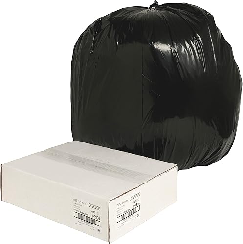 Miniatura 2 de Nature Saver Bolsa de basura negra de baja densidad reciclada para latas (tamaño grande)