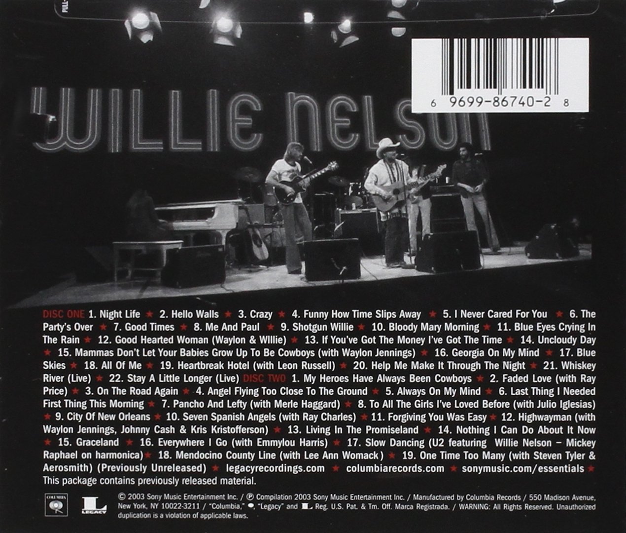 Essential Willie Nelson