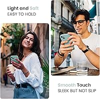 Vista 545 de FireNova Designed for iPhone 13 Pro Max Case, Silicone [Camera Protection] Phone Case with [2 Screen Protectors], Soft Anti-Scratch Microfiber Deep