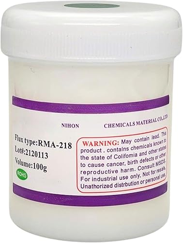 3.53 oz RMA-218 Flujo de soldadura, pasta de soldadura para reparación de PCB BGA