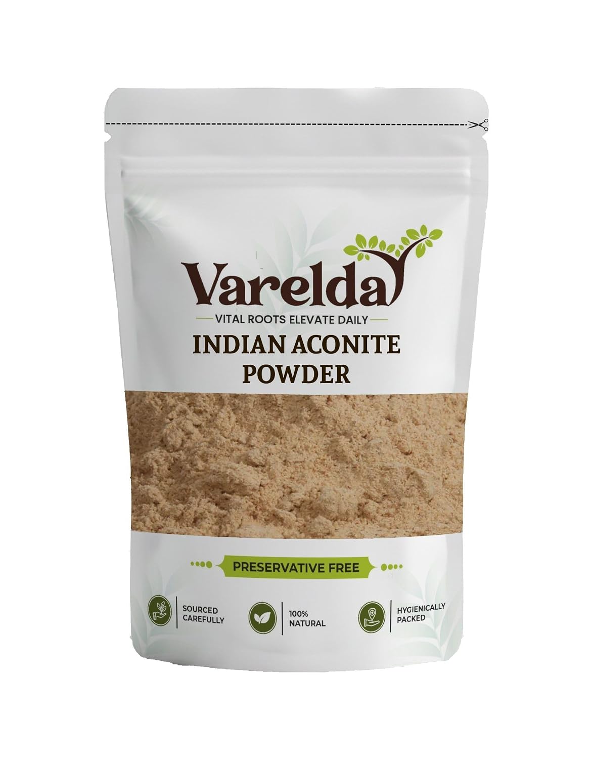 VARELDA Indian Aconite root Powder - Atees Mithi Powder - Aconitum palmatum (1000 Grams) - Review, Price and Buying Guide