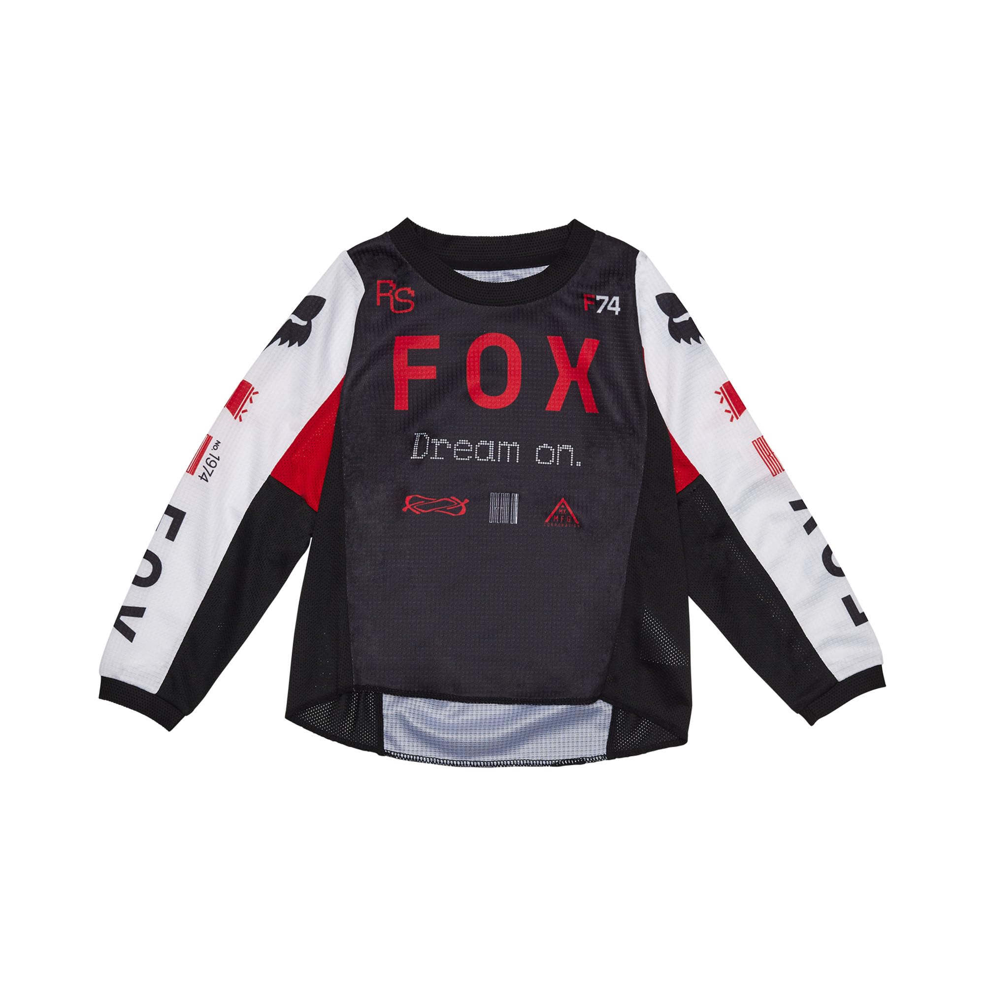 FOX BLUORESCENT KIDS 180 RACE SPEC RED KS