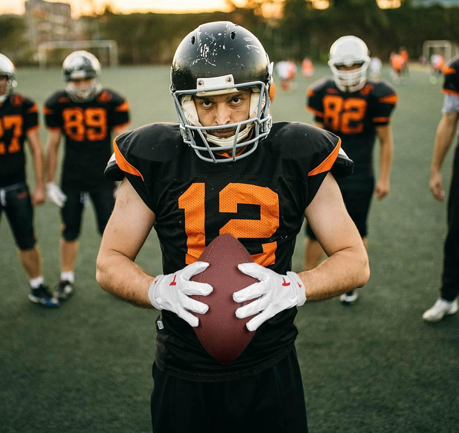 TUOY Men’s Football Gloves, T1 PRO Adult Size (a Pair) - Image 5