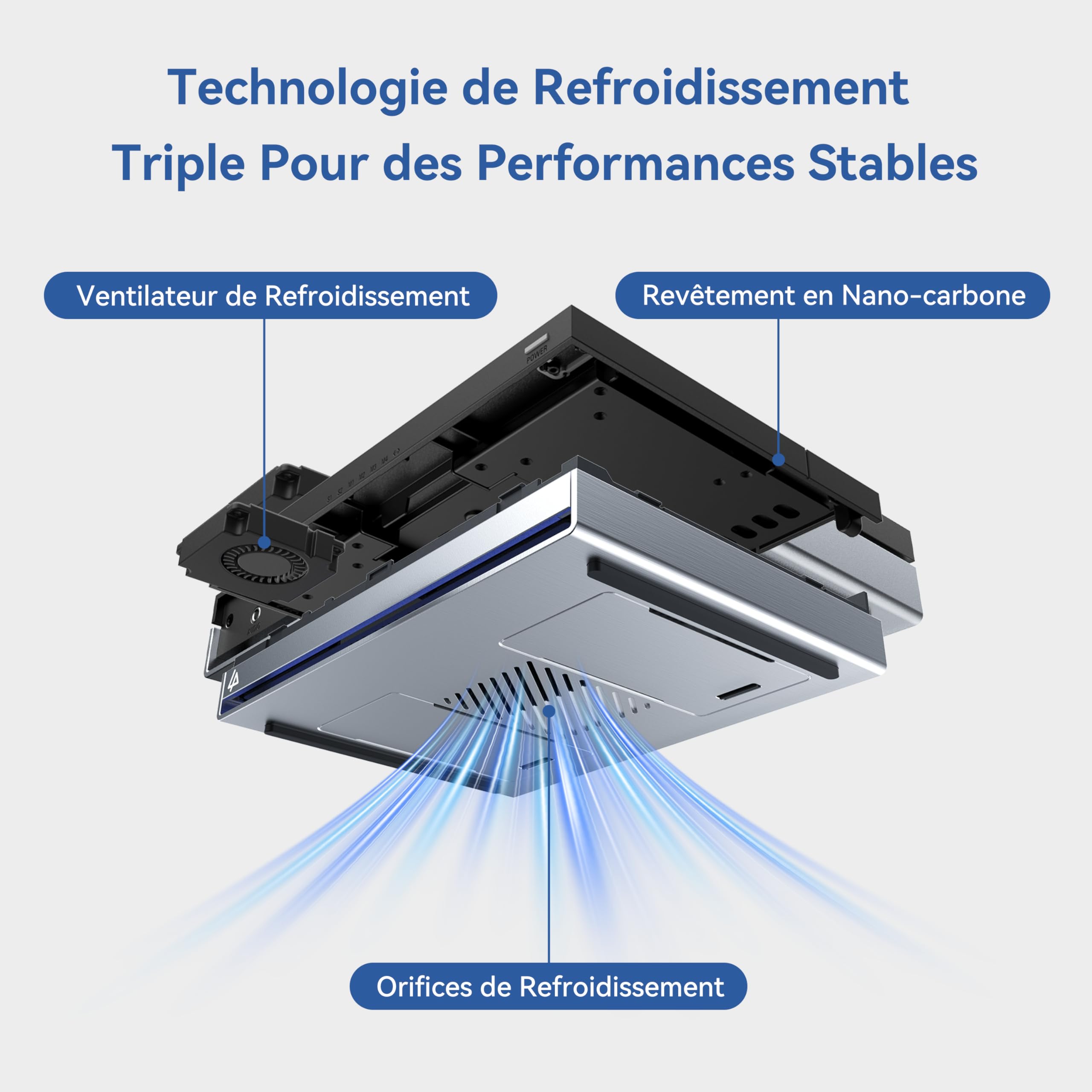 LincStation N2 NAS 6 Baies - Intel N100 Quad-Core, 16 Go LPDDR5, 128 Go eMMC, 10GbE, 2 Baies x2,5 HDD + 4 Baies xM.2 NVMe, 4K HDMI, Garantie 2 Ans, Stockage en Réseau (sans Disque)