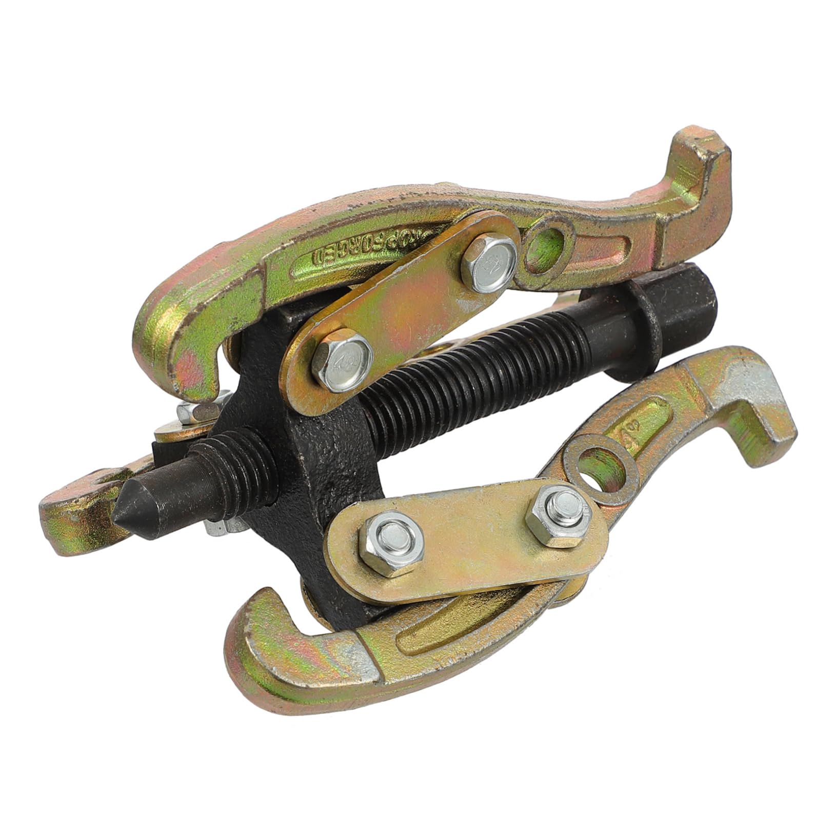 Beatifufu 1pc Puller Bearing Disassembly Tool Bearing Removal Tool Hexagonal Screw Bearing Remover Separate Lifting Device Car Tool Three-jaw Gear Remover Steel Pulling Tool 45# Steel