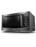 TOSHIBA Microwave Oven with Smart Sensor, 1.6 Cu.Ft, 1200W | Position Memory Turntable, Sound On/Off, Countertop, 13.6' Turntable, Black Stainless Steel Sensor-1.6 Cu.Ft
