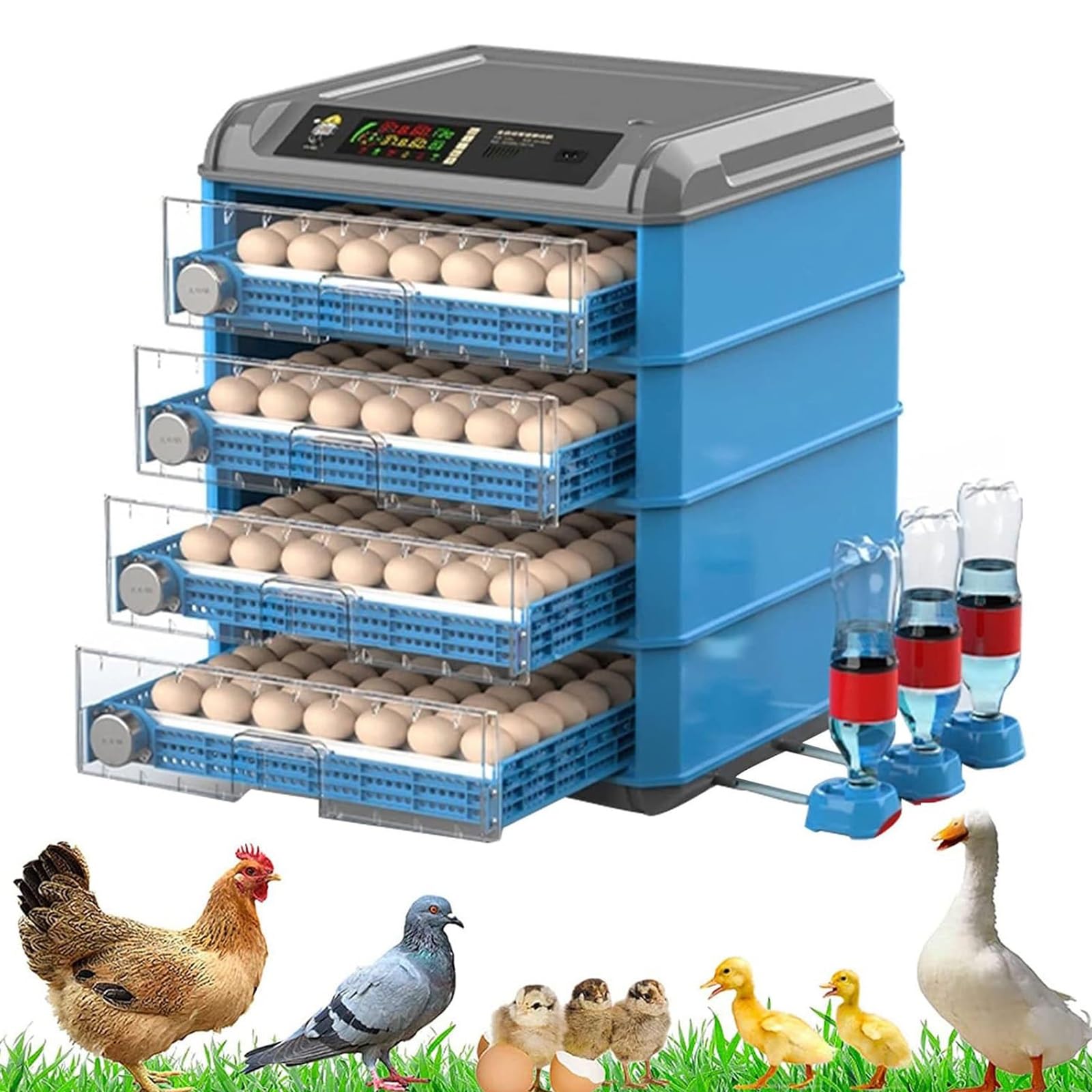Incubateur d'œufs numérique automatique pour l'éclosion de volailles et gibiers
