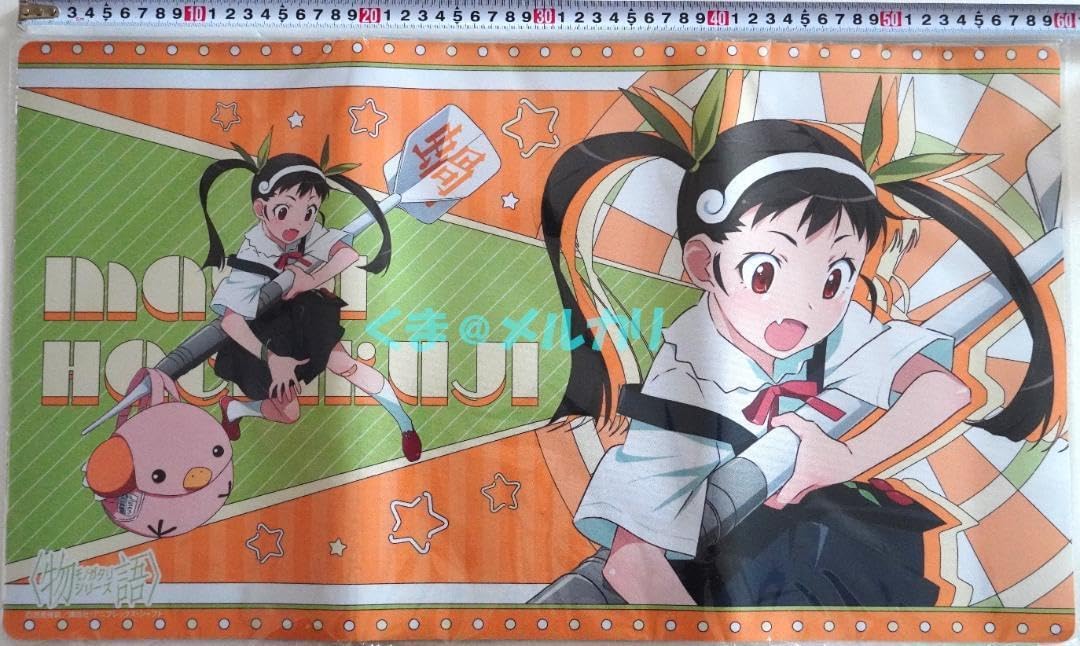 物語シリーズ プレイマット 化物語 八九寺真宵 忍野忍 プレイマット