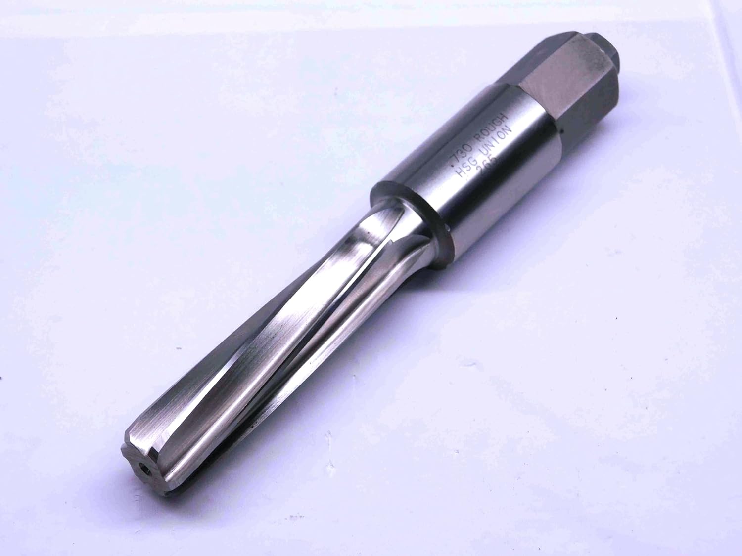 Union 0.73 O.D. HSS Reamer Spiral 6 Flute .73 .7300 23/32 .7188 +.0112 Oversize - CL0300BT4