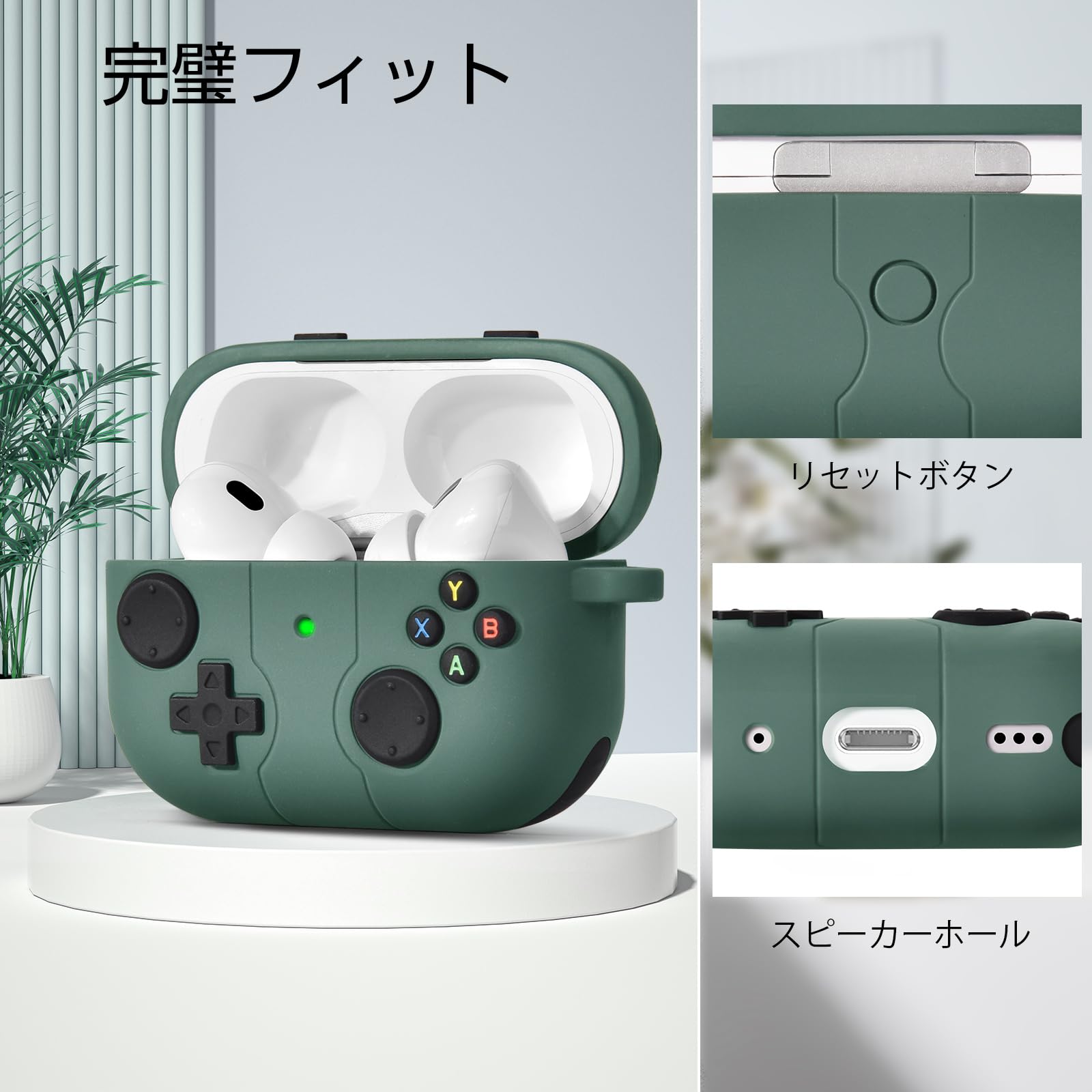 CAGOS AirPods Pro 2 ケース 第1/2世代対応 エア Amazon | CAGOS AirPods Pro 2 ケース 第1/2世代対応 エアーポッツプロ