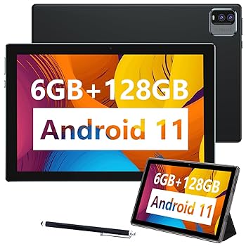 Android タブレット 8GB RAM 128GB ROM Amazon.com : Android Tablets 10 inch with 128GB Storage, 8GB
