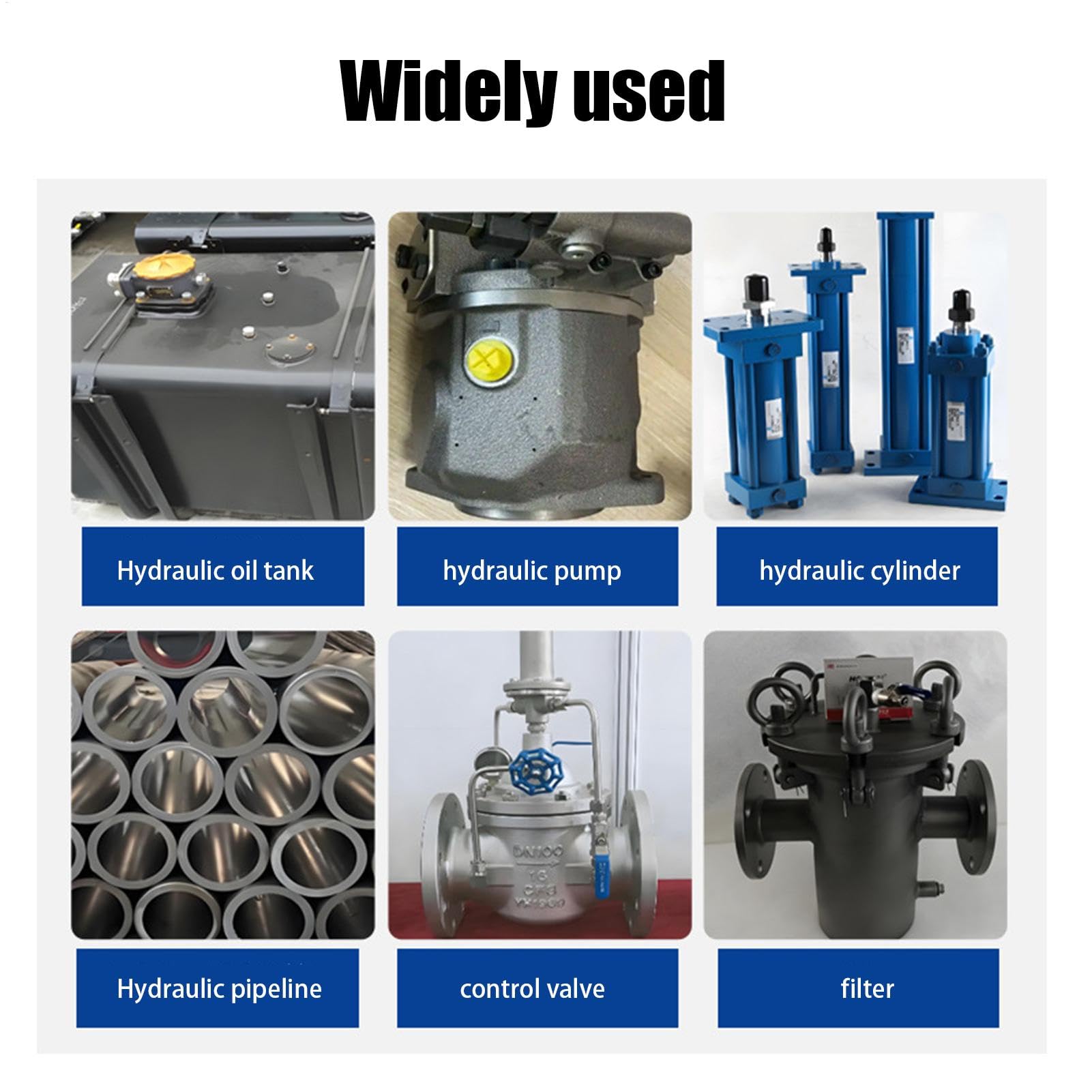 Huile pour cric hydraulique,liquide pour cric hydraulique - Huile de fourche hydraulique anti-usure Fluide de transmission hydraulique - Lubrifiant hydraulique, huile de levage hydraulique sûre pour M