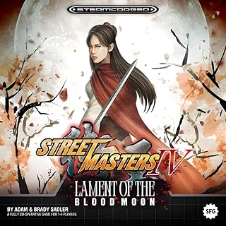 Steamforged Games, Street Masters IV the Board Game: Lament of the Blood Moon Expansion