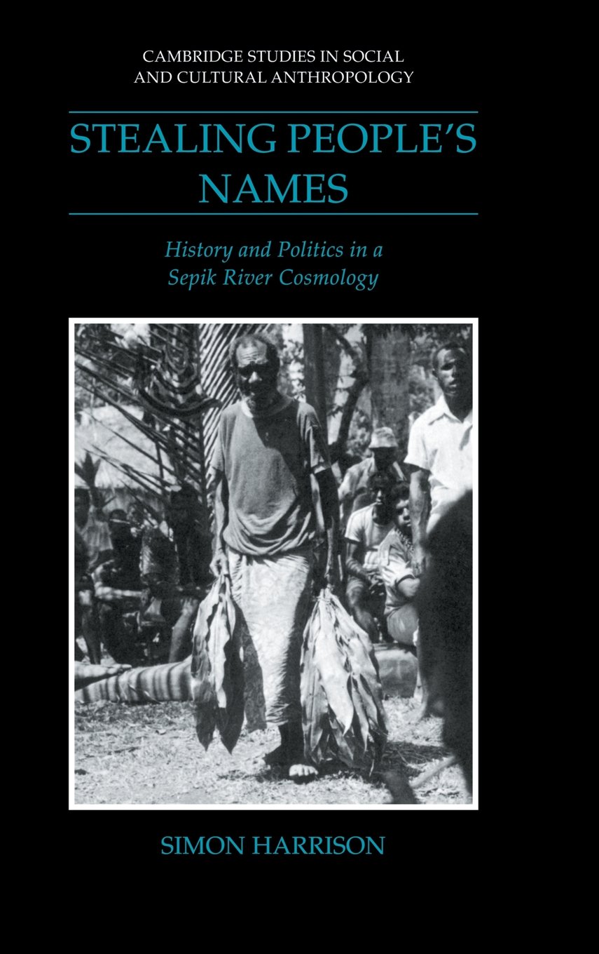 Stealing People's Names by Simon J. Harrison - 9780521385046